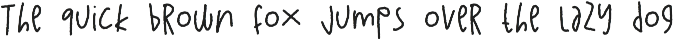 Farmhouse Children font preview