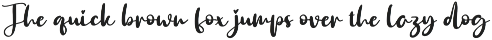Morning | Script Font preview
