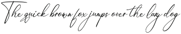 Florissant - Handwriting Font font preview