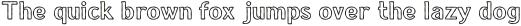 Aventia Sans Outline otf (400)