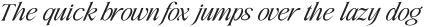 Shows Gracious Italic ttf (400)
