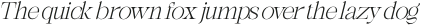 Shocka Family Extra Light Italic otf (200)