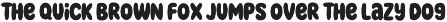 Buble Flowr - Retro Groovy Font preview
