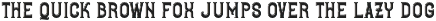Fishman Vintage Font preview