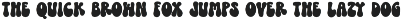 Sunrise | Groovy Retro Font preview