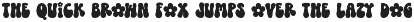 Sunrise | Groovy Retro Font preview