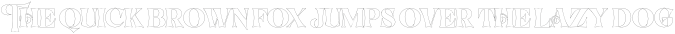 HestrialOutline-Regular otf (400) Sample
