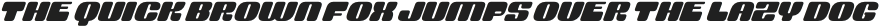 Yerk Italic otf (400) Sample