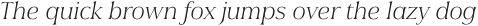 Civane Serif Ext Thin Italic otf (100)