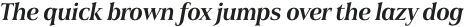 Civane Serif Cond Demi Italic otf (400)