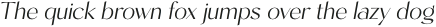 Kegina Extra Light Italic otf (200)