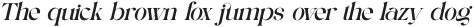 Gondgir Italic otf (400)