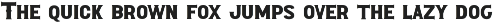 Deadwood - Display Font preview