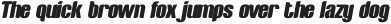 Denzha-Italic otf (400) Sample