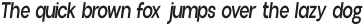 Aloevera condensed Medium Italic otf (500)