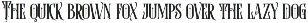 Vickenta Noistre font preview