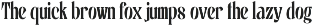 Malven - Solid Serif Font preview