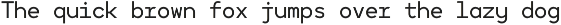 Rewind - Monospace Typeface font preview