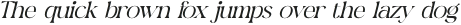 firgine Italic otf (400)