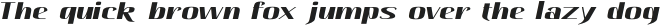 Hautte Bold Italic Semi Expanded otf (700)