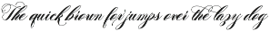 Gathering Script font preview