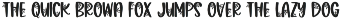 Spooked | Halloween Spider Web Font preview