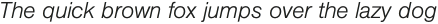 Nimbus Sans Light Italic otf (300)