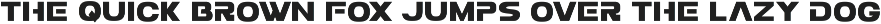 HAMMER - a strong bold sans serif font preview