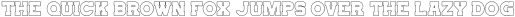 Trigger Outline Outline otf (400)