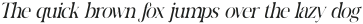 GardenaQuanto Thin Italic otf (100)