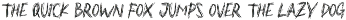 Kvltura - Unbored Scribbles Font preview