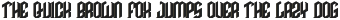 Egrando font preview