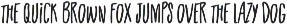 Listless Font Typeface preview