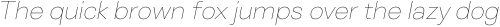 Genora Sans Thin Italic otf (100)
