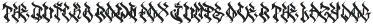 Tacitus Bold otf (700) Sample