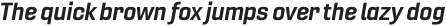 Gineso Ext Bold Italic otf (700)