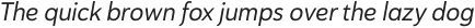 Haboro Sans Norm Regular Italic otf (400)