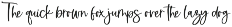Arlington | Modern Script Font preview