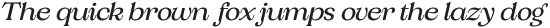 Valverde Regular Italic otf (400) Sample