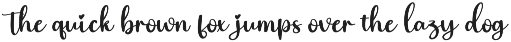 Comming | Script Font preview