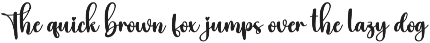 Ocean | Script Font preview