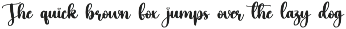 Pillow | Script Font preview