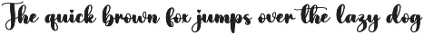 Maybe | Script Font preview