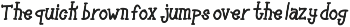 Pinokimono font preview