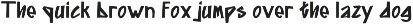 Black Mother - Music font font preview
