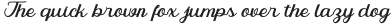 Rumble Script Regular otf (400) Sample