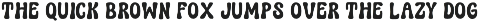 Retrospect Font preview