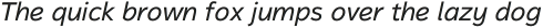 Magnum Sans Regular Italic otf (400)