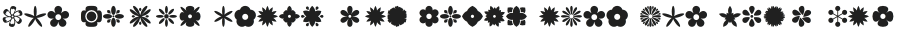 Flowerdinki Symbols otf (400)