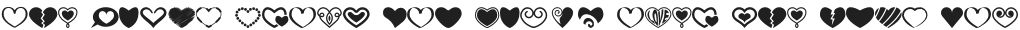 Heartsymo Symbols otf (400)